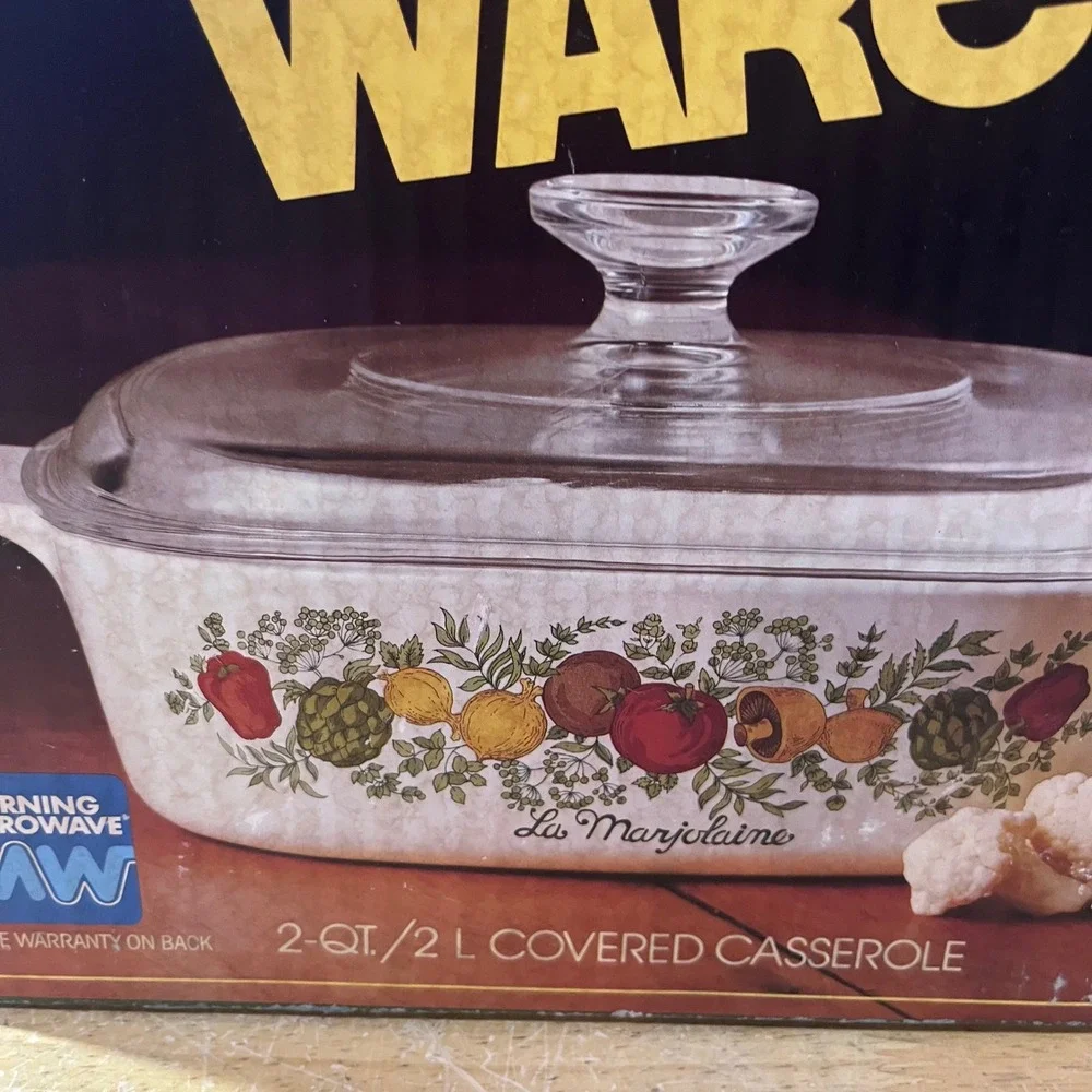 Vtg Corning Ware Spice O Life La Marjolaine 2 Qt Covered Casserole A-2-8 NIB